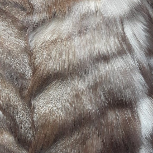 Handmade Genuine Vintage Real Mink Accent Pillow - Picture 4 of 5